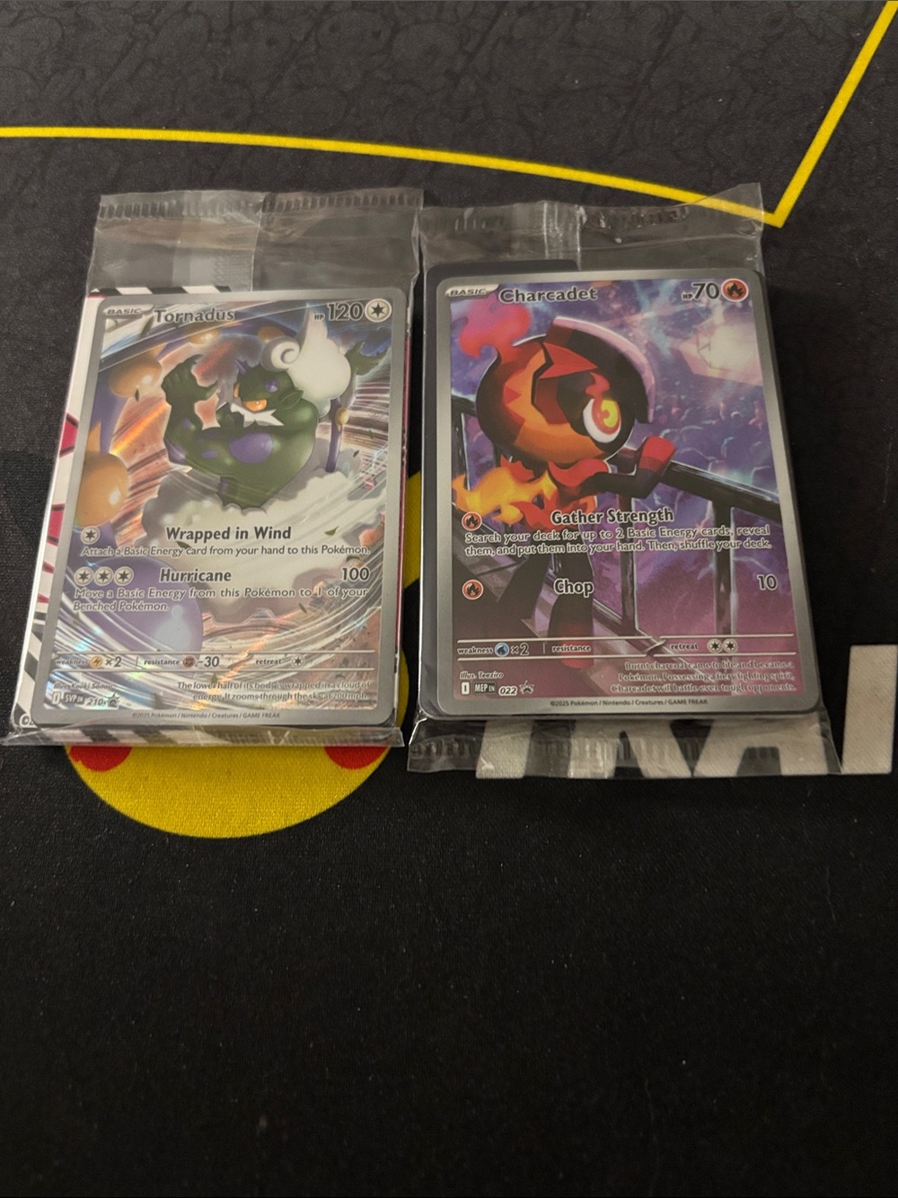 Sealed Pokémon Tornadus & Charcadet Single Cards - Holo